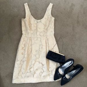 Cream lace/crochet Dress